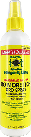 Jamaican Mango & Lime No More Itch Gro Spray Maxi Medicated 8 0Z