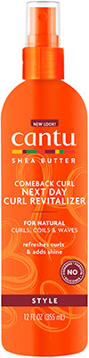 745-07565 CANTU S/B-NAT COMBACK CURL REVITALIZER 12 OZ