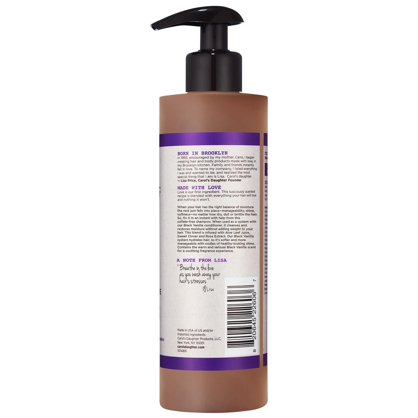 Carol's Daughter Black Vanilla Shampoo