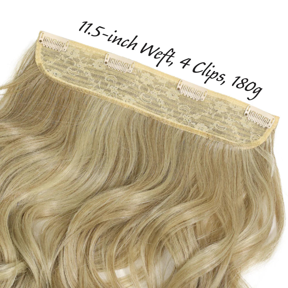 Eve Hair 100 % Human Hair Touch Clip-In 1 Weft Straight 22"