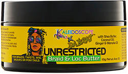 127-86207 KALEIDOSCOPE DABRAT UNRESTRICTED BRAID LOC BUTTER 4 0Z