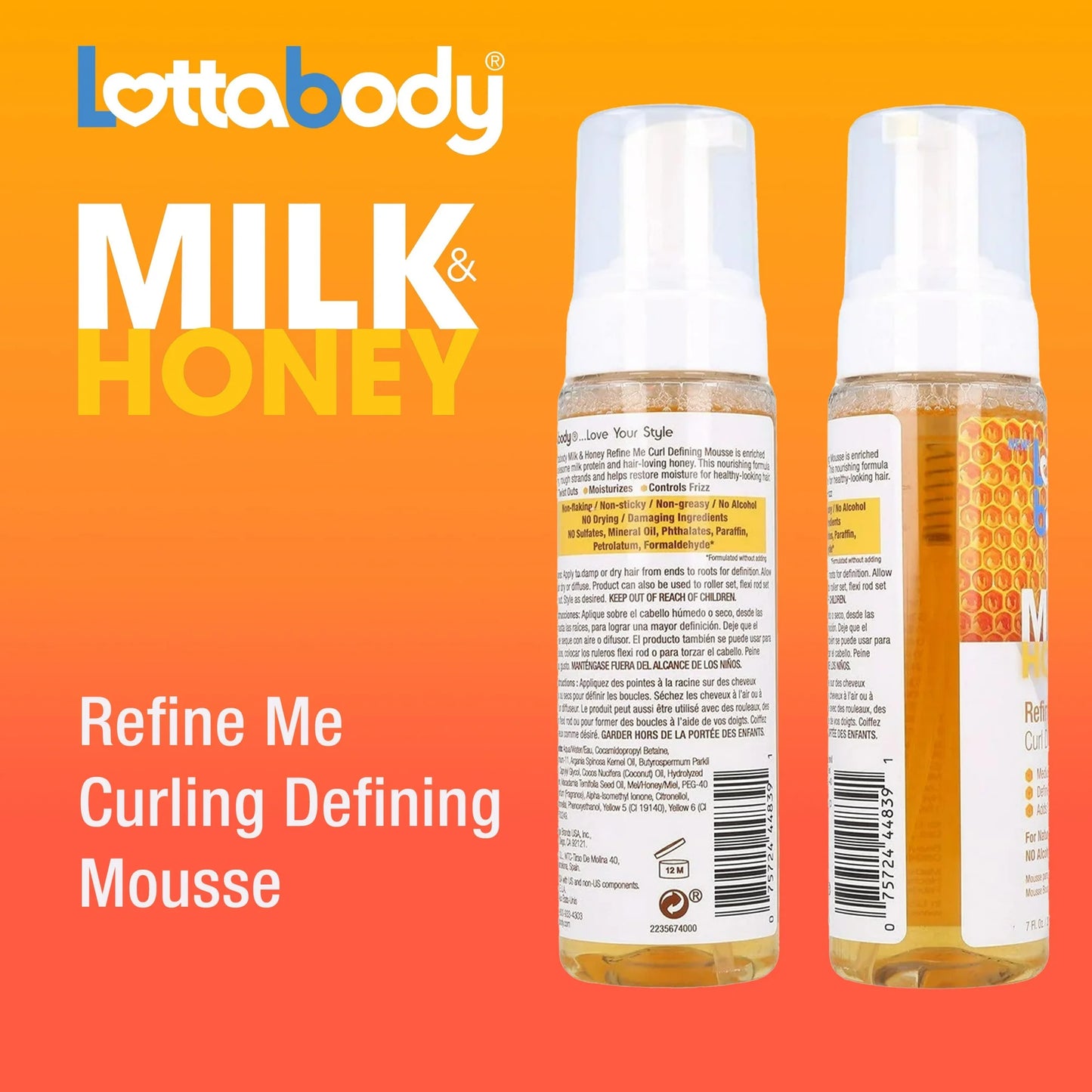 Lotta Body Honey Refine Me Mousse