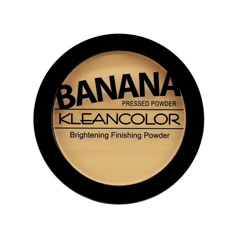 KC-PP2871 KLEANCOLOR BANANA PRESSED POWDER-BRIGHTENING FINISHING POWDER