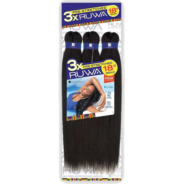 SB3RW-36-SM1B/27 SENSATIONNEL 3X RUWA VOLUME PRE-LAYERED CROCHET BRAID 36"