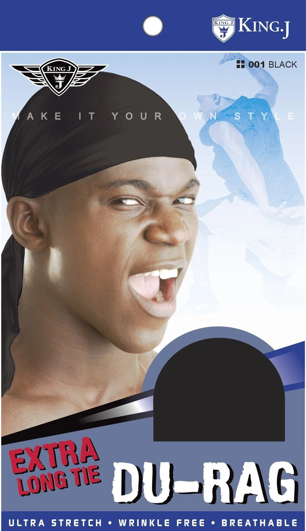 KING J DURAGS FOR MEN & BOYS
