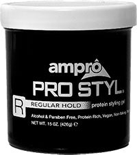Ampro Protein Gel White Lid Regular Hold 15 OZ
