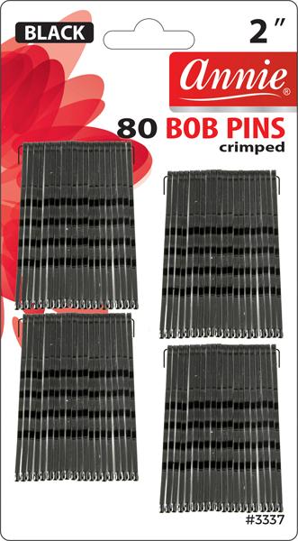 Annie #3337 Bobbie Pins 2" 80Ct. Silver