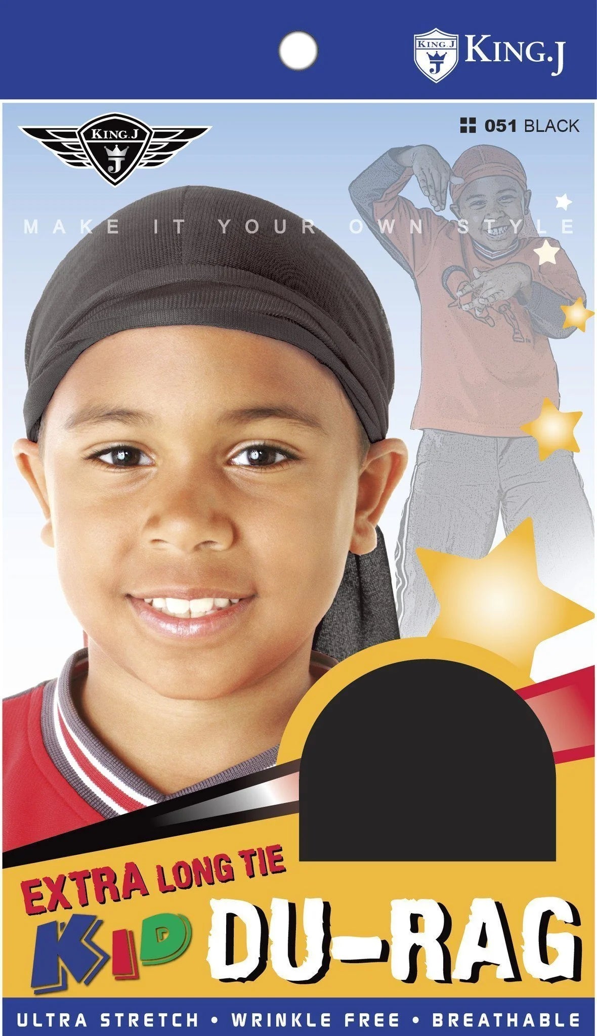 KING J DURAGS FOR MEN & BOYS