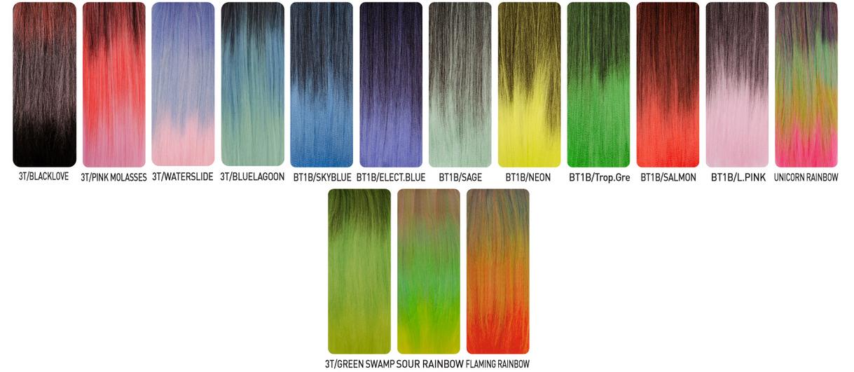 AM-3X PRE-STRECHED AMAZON BRAID 54"