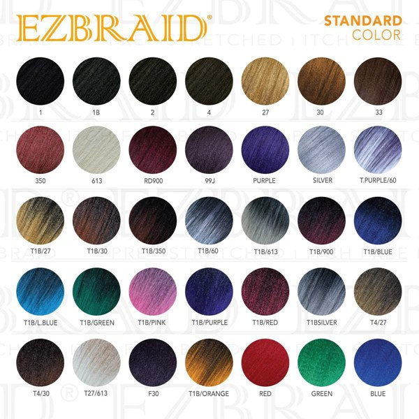 EC-BW-18-4 EZ BOHEMIAN WAVE CROCHET 18"