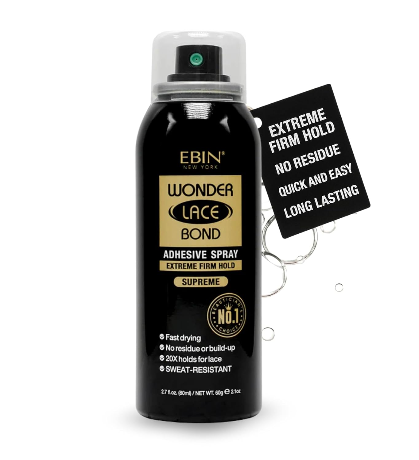 Ebin New York Wonder Lace Bond Wig Adhesive Spray