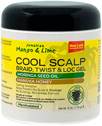 Jamaican Mango & Lime No More Itch Cool Scalp Braid Twist Lock Gel 6 OZ