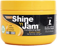 Ampro Shine-N-Jam X-Hold Yellow 8 OZ