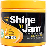 Ampro Shine-N-Jam X-Hold Yellow 16 OZ