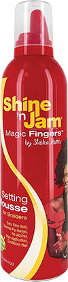 Ampro Shine-N-Jam Magic Fingers Mousse 12 OZ