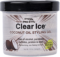Ampro Clear Ice Coconut Gel 12 OZ