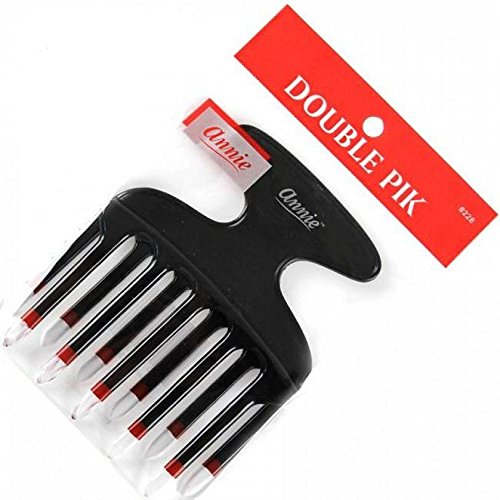 Annie #228 Double Pik Comb Black Two Tone