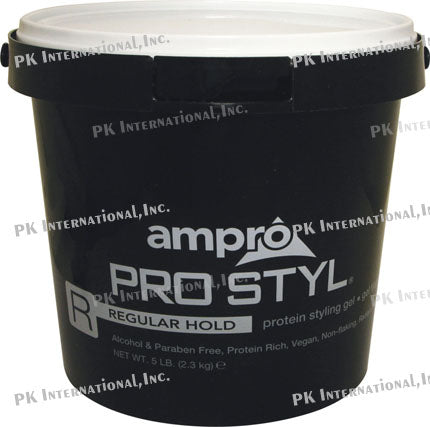 Ampro Protein Gel White Lid Regular Hold 5 LBS
