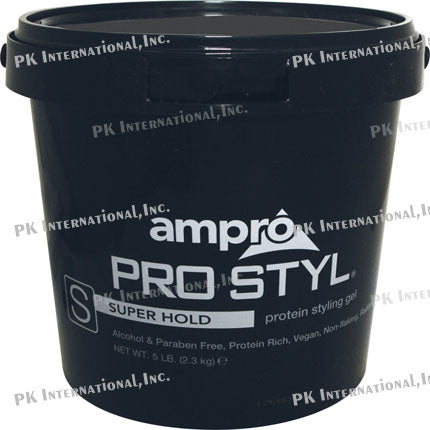 Ampro Protein Gel Super Hold Black Lid 5 LBS