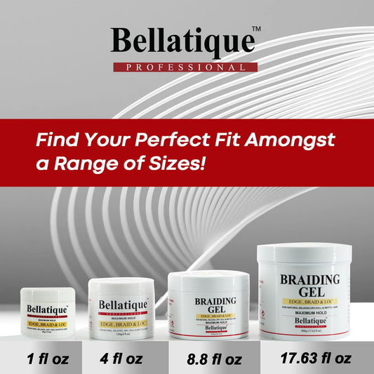 Bellatique Braiding Gel Max Hold 8 OZ