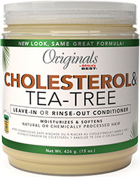 AB20415 A/B ORG Chol Tea Tree Leave In Cond 15 OZ