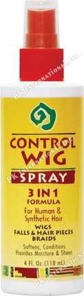 African Essence Control Wig Spray 3 IN 1 4 OZ