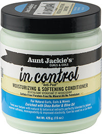 130-697-15 AUNT JACKIES IN CONTROL MOIST SOFT CONDITIONER 15 OZ