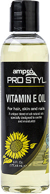 Ampro-Vitamin E Oil Hair-Skin-NailL 6 OZ