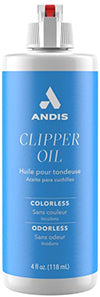 AN-12501 ANDIS CLIPPER OIL BOTTLE 4 OZ
