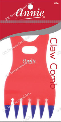 Annie #24 Claw Comb Asst Color