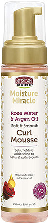 African Pride Moisture Miracle Curl Mousse 8.5 OZ