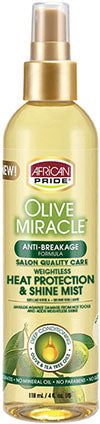 AP68300 A/P OLIVE MIRACLE HEAT PROTECTION SHINE MIST  4 OZ