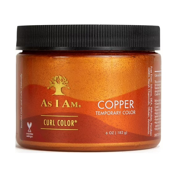 As Iam Curl Color Copper 6 OZ