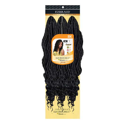 EC-BL-18-3X-900 EZ BOHEMIAN LOCS 18" CROCHET HAIR