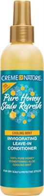 Creme Of Nature Pure Honey Scalp Refresh Invigorate Leave In 8 OZ