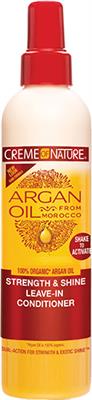 Creme Of Nature Argan Oil Strength Shine Leave In Conditioner 8.45 OZ