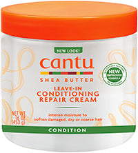 745-01120 CANTU S/B LEAVE IN COND REPAIR CREAM WITH SHEA BUTTER 16 OZ