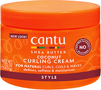 CNT7003 CANTU S/B-NATL COCONUT CURLING CREAM 12 OZ