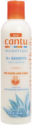 Cantu Weightless Daily Leave-In Conditioning Cream 8 OZ