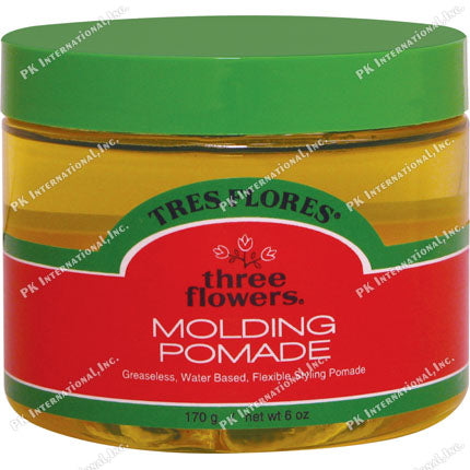 Tres Flores Three Flowers Molding Pomade 6 OZ