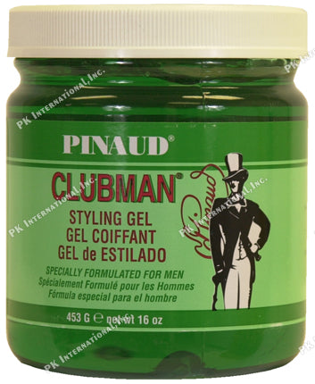 Clubman Pinaud Styling Gel Super Hold 16 OZ