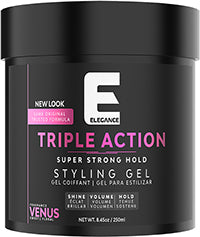 100504 ELEGANCE HAIR GEL TRIPLE ACTION VENUS 8 OZ