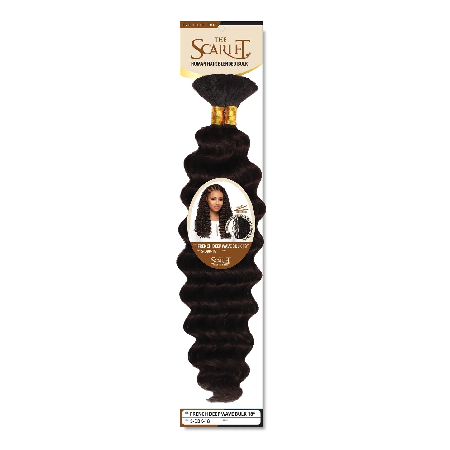 Eve Hair The Scarlet - French Deep Wave Bulk