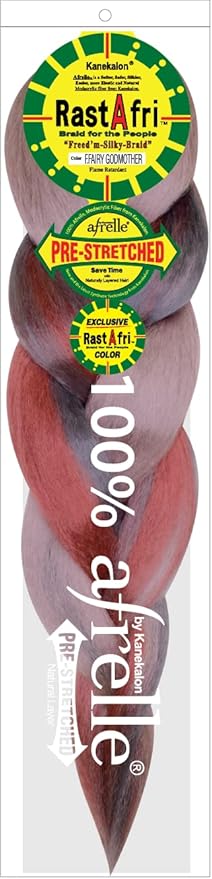 Rasta Afri Single Pre Streched Hair 22"