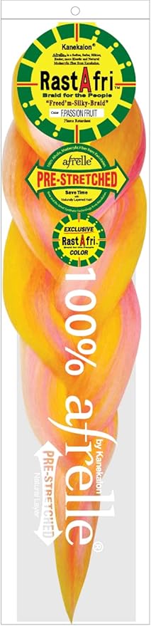 Rasta Afri Single Pre Streched Hair 22"