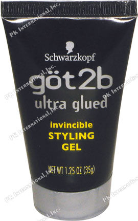 Göt2B Ultra Glued Invincible Styling Gel Black 1.25 OZ