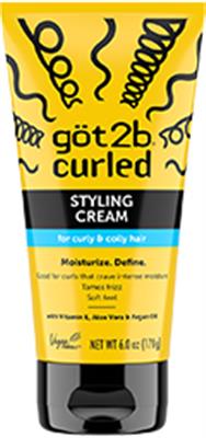 G2B92856 GöT2B CURLED STYLING CREAM 6 OZ