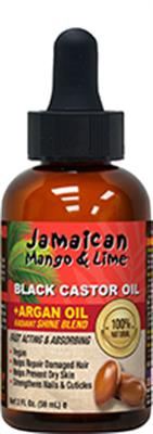 Jamaican Mango Lime Black Castor Oil Argan 2 OZ