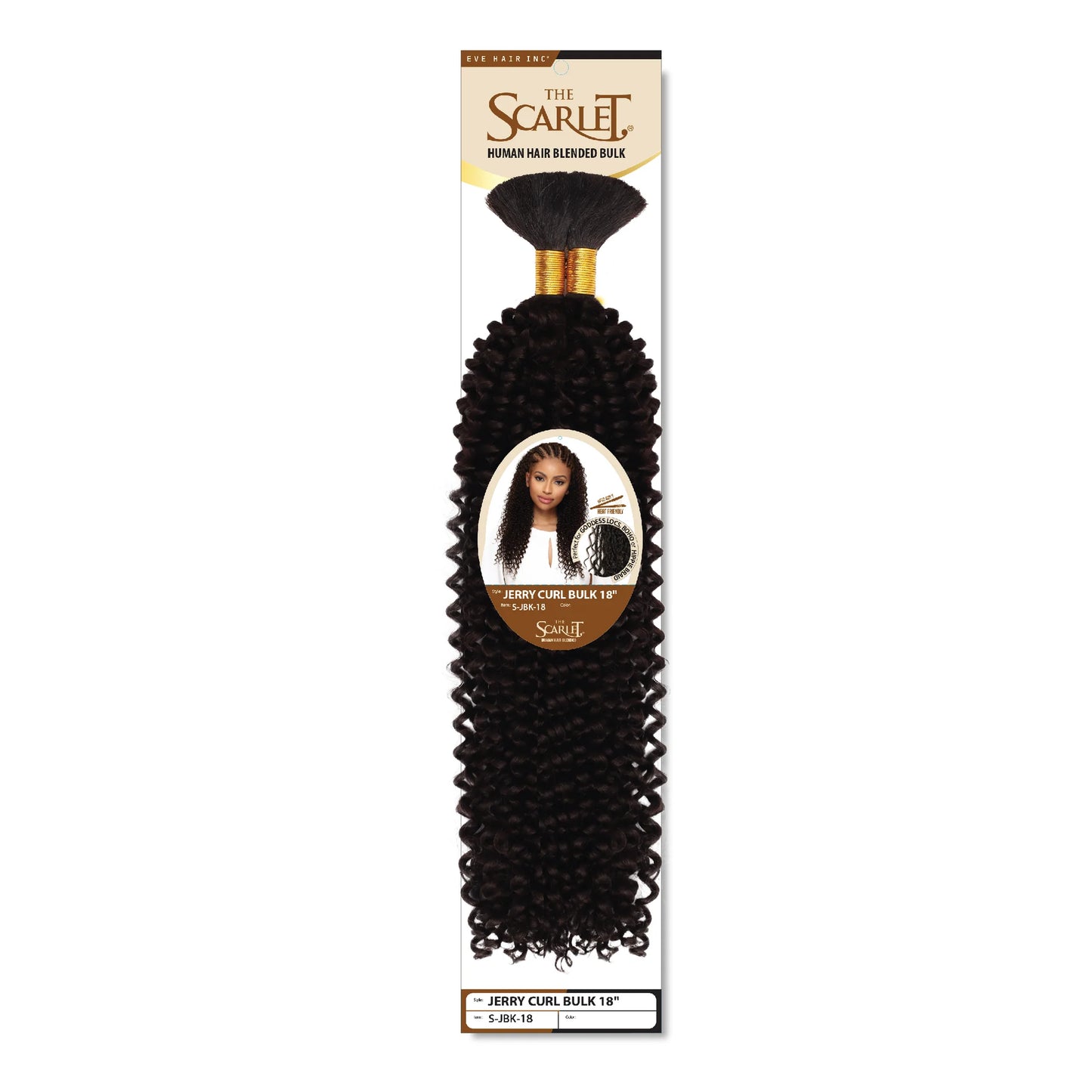 Eve Hair The Scarlet - Jerry Curl Bulk