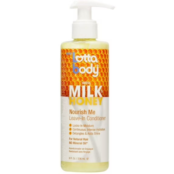 Lotta Body Nourish Me Leave-In Conditioner, Milk & Honey